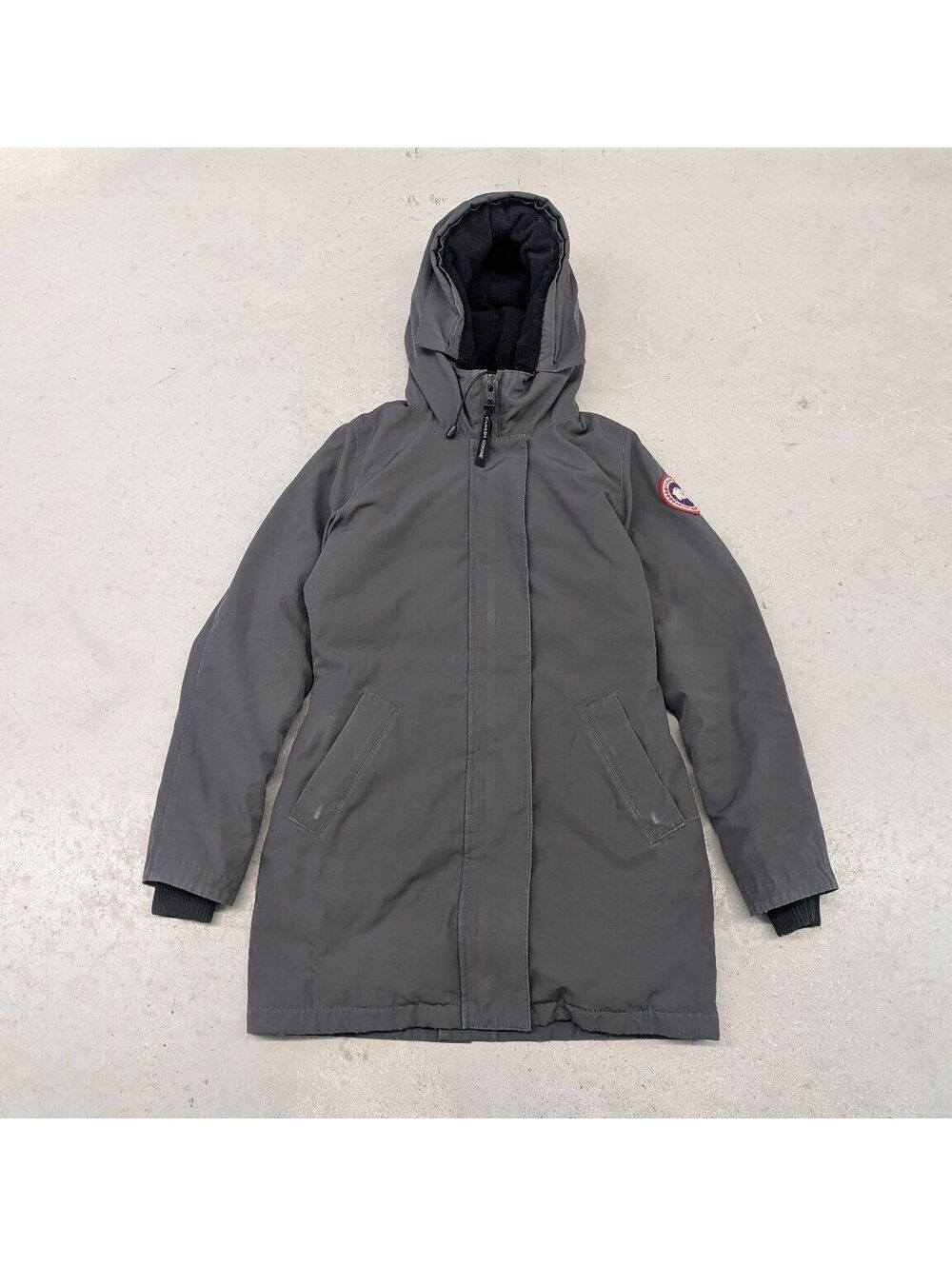 Canada Goose Victoria Parka Down Jacket Grey 3037L